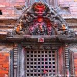 2014.12.15 Bhaktapur 14 Ganesh temple door top ResizeBy Donna Yates CC BY-NC-SA