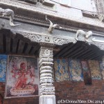 2014.12.15 Bhaktapur 19 Mahakali shrine horns and posters ResizeBy Donna Yates CC BY-NC-SA
