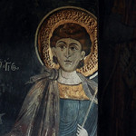 Romania Banner fresco of Saint Martyr Sergius by fusion-of-horizons Flickr CC BY-NC-SA